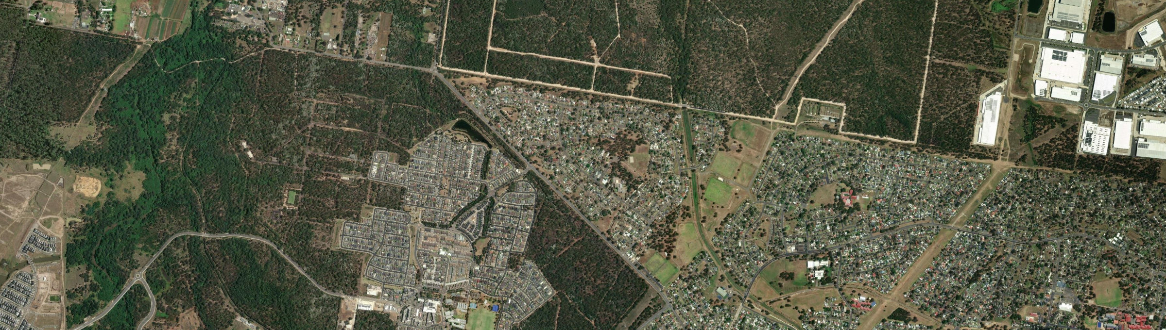 Aerial view of Willmot, NSW