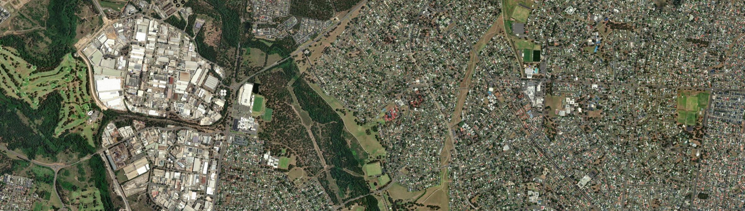 Aerial view of Tregear, NSW