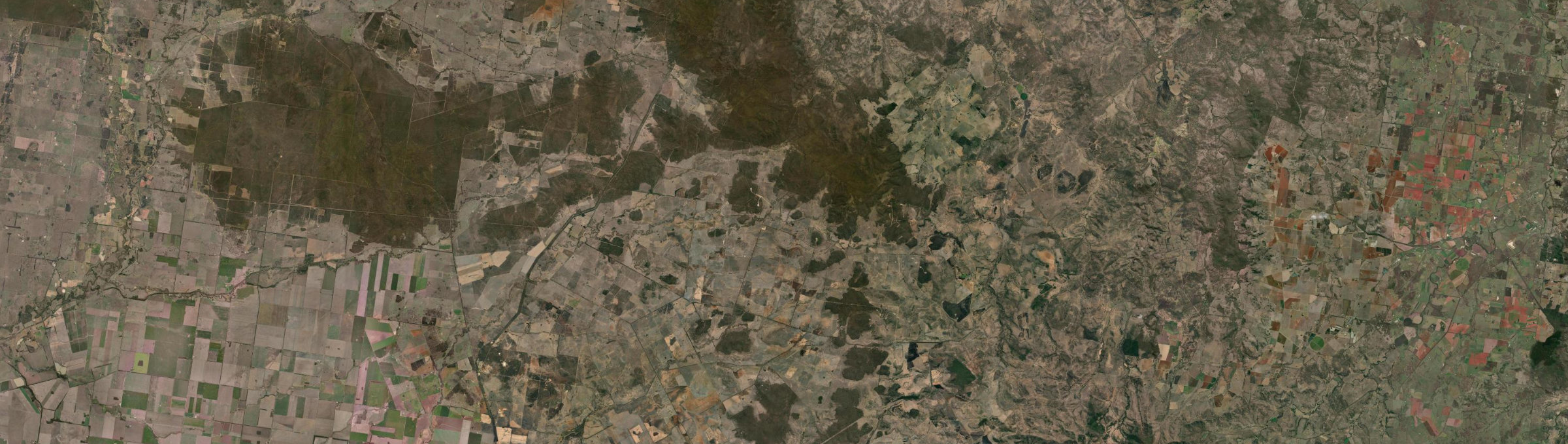 Aerial view of Diamondy, QLD