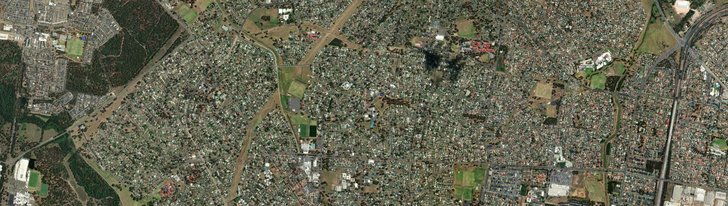 Aerial view of Blackett, NSW