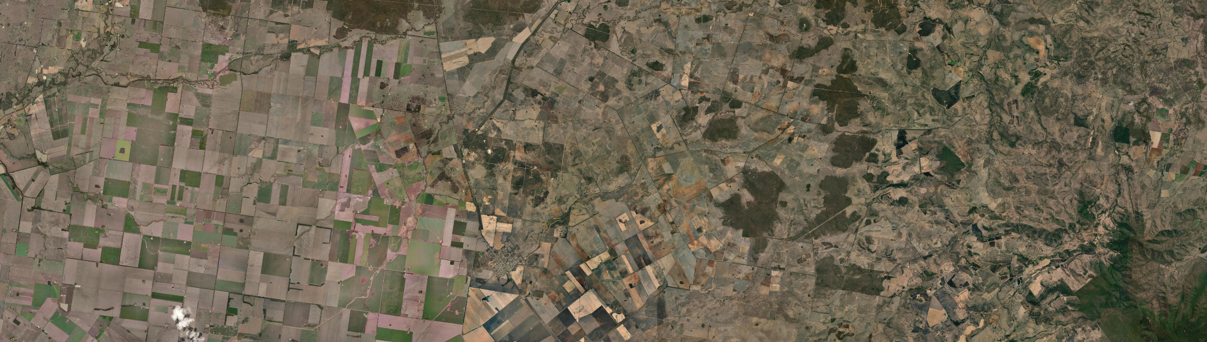 Aerial view of Jandowae, QLD