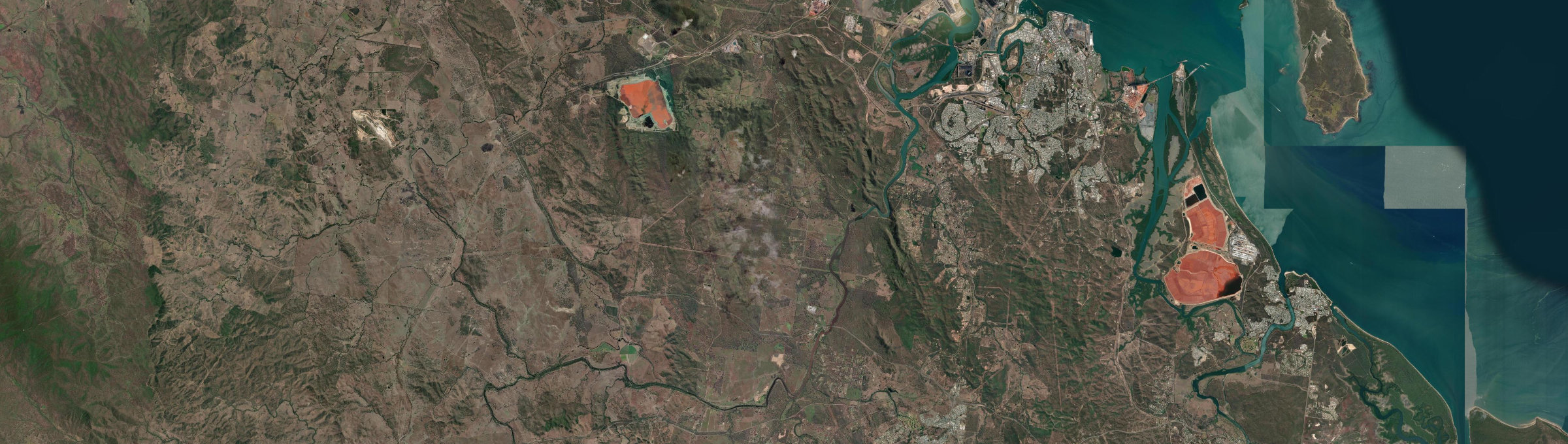 Aerial view of West Stowe, QLD