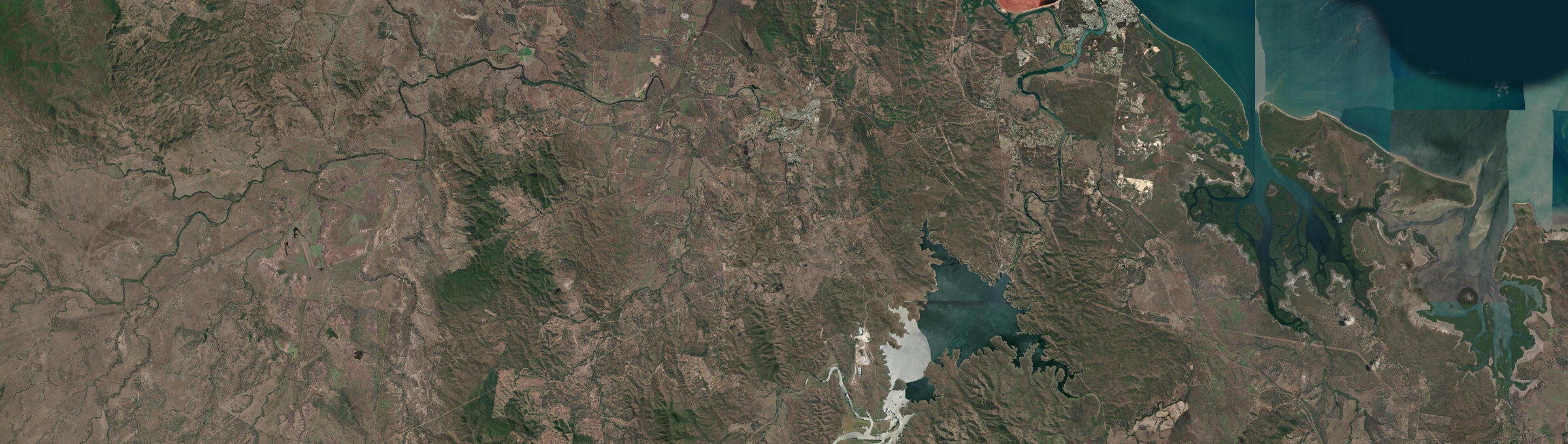 Aerial view of Calliope (Qld), QLD