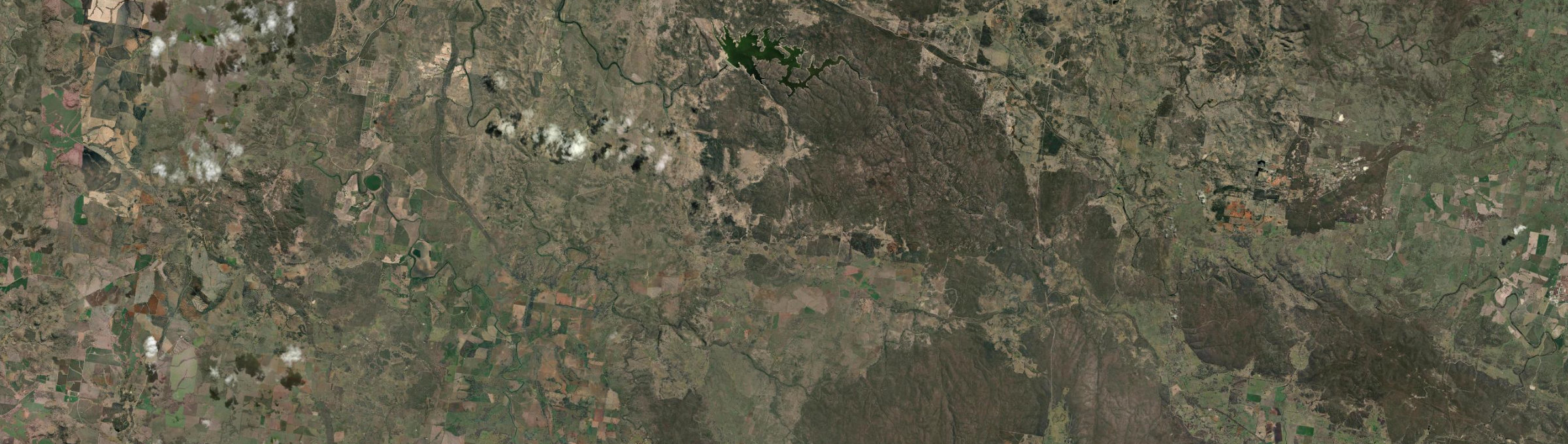 Aerial view of Pindaroi, NSW