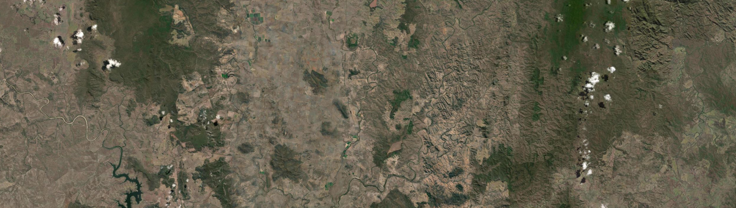 Aerial view of Tellebang, QLD