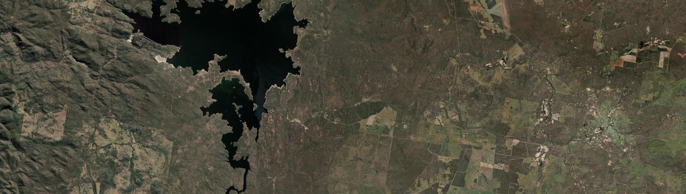 Aerial view of Howell, NSW