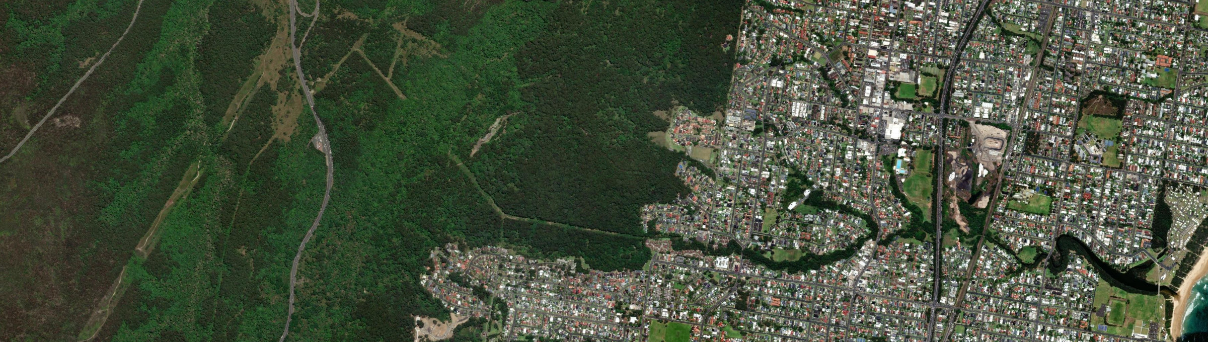 Aerial view of Tarrawanna, NSW