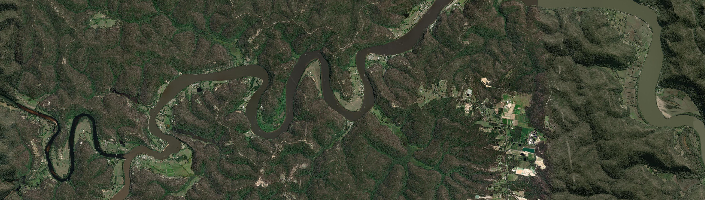 Aerial view of Leets Vale, NSW