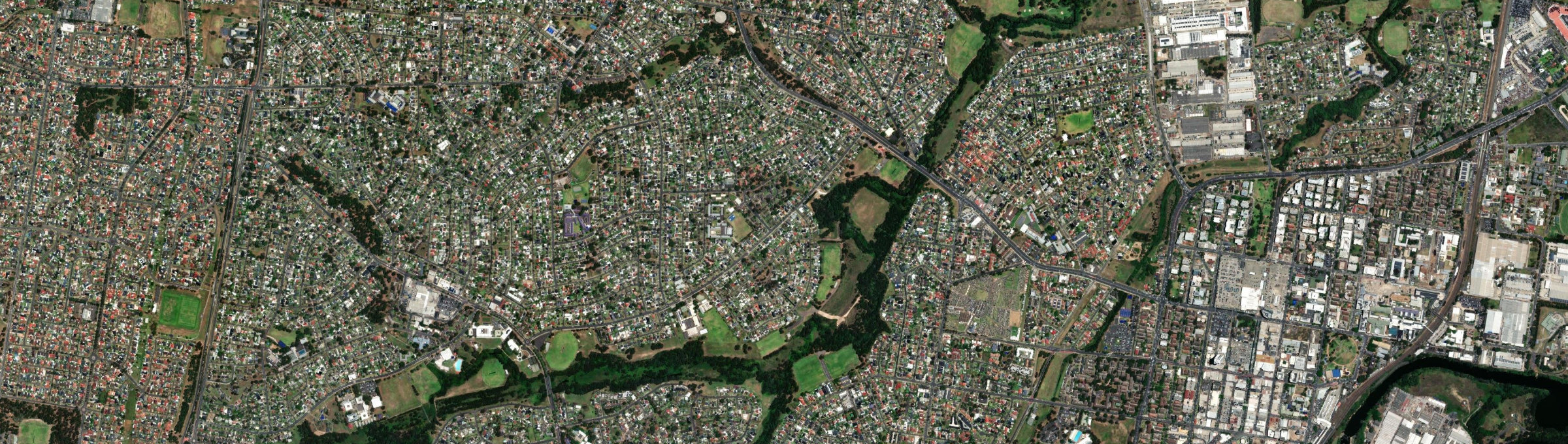 Aerial view of Ashcroft, NSW