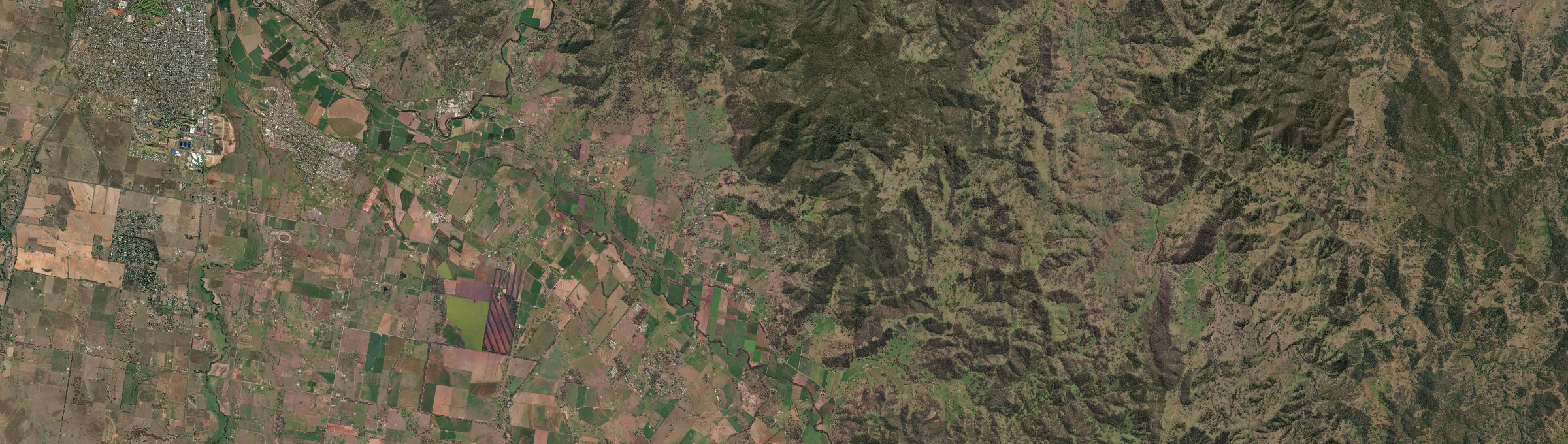 Aerial view of Piallamore, NSW