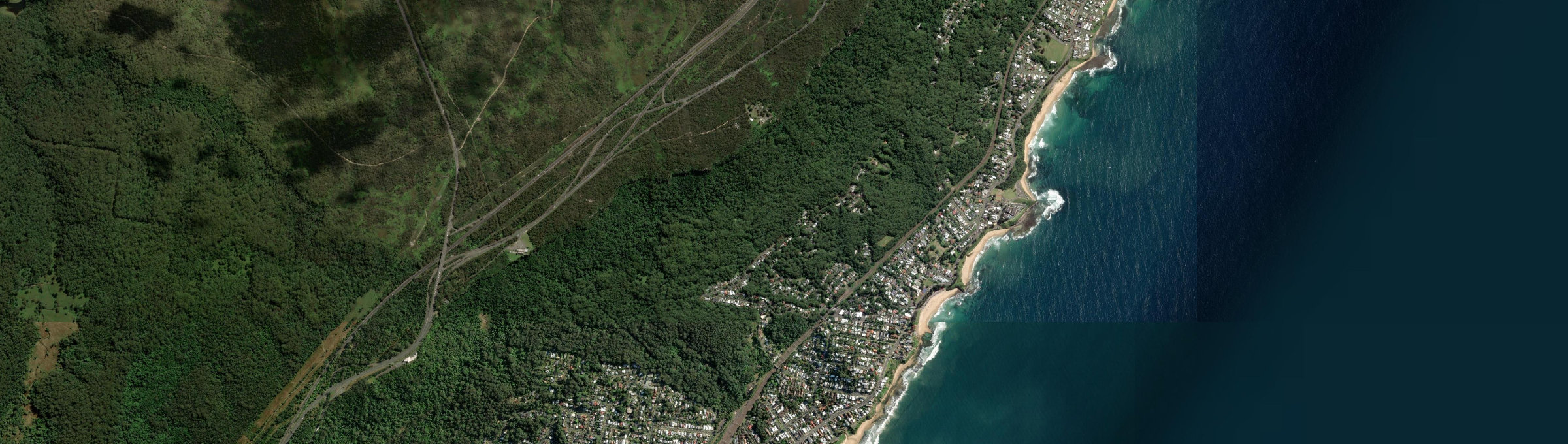 Aerial view of Austinmer, NSW