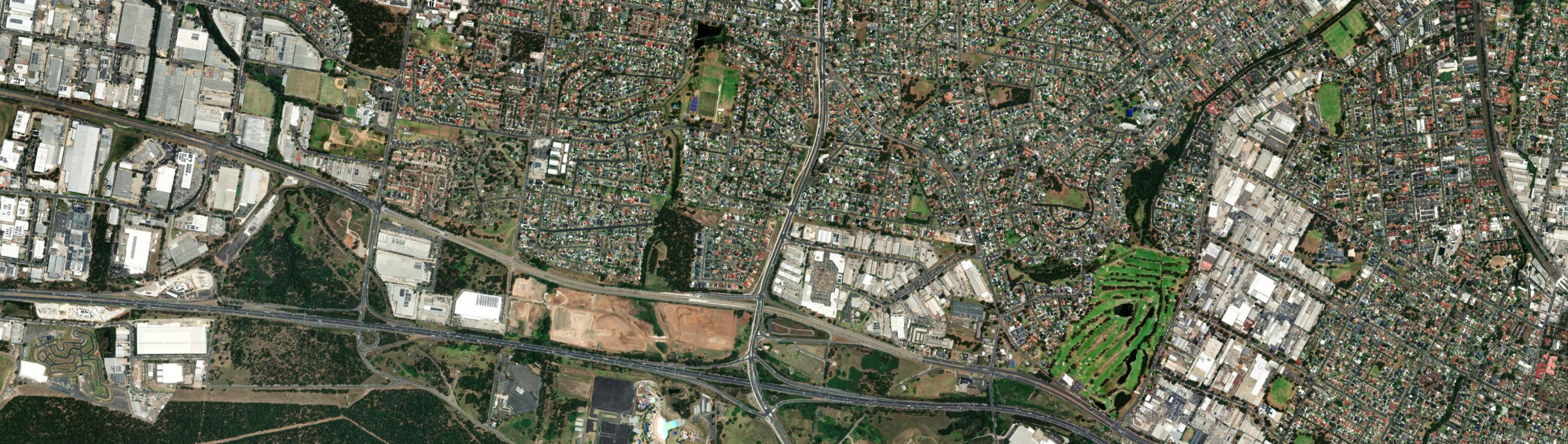 Aerial view of Prospect (NSW), NSW
