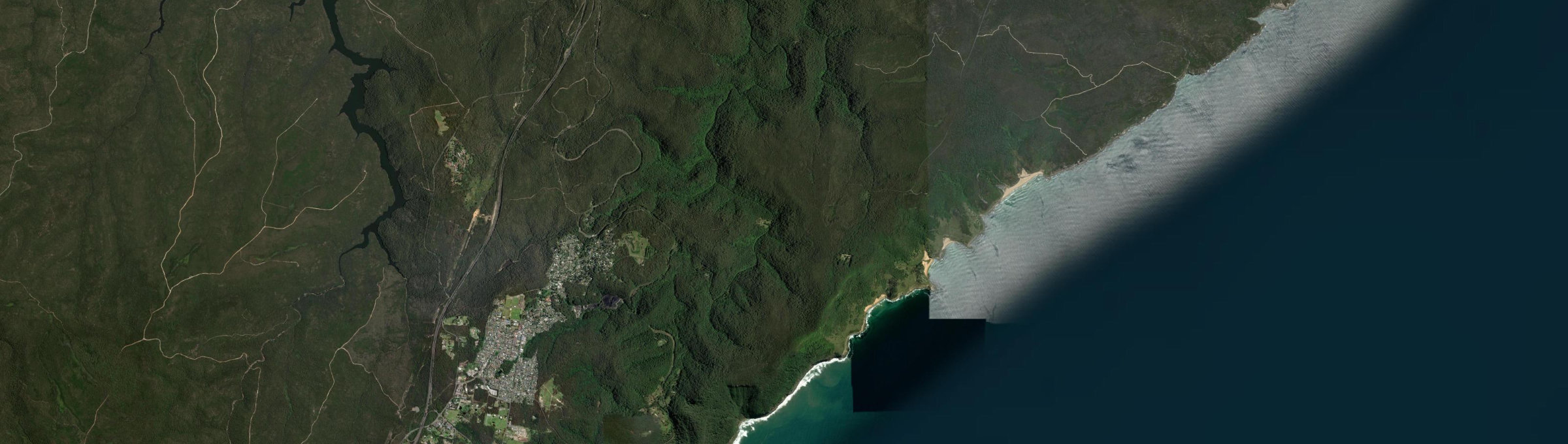 Aerial view of Lilyvale (NSW), NSW
