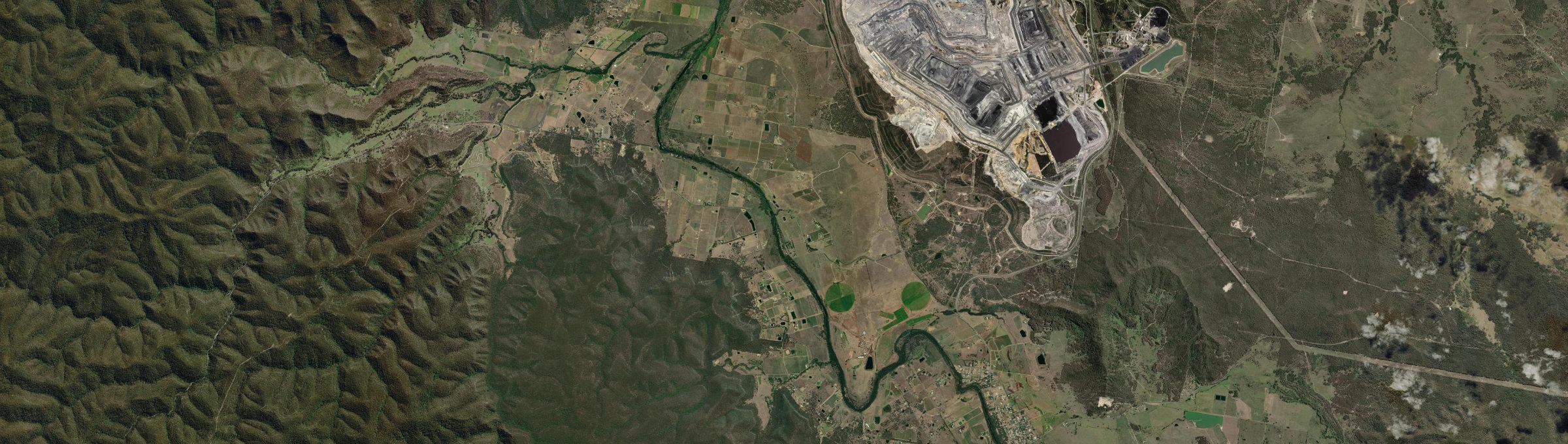 Aerial view of Fordwich, NSW