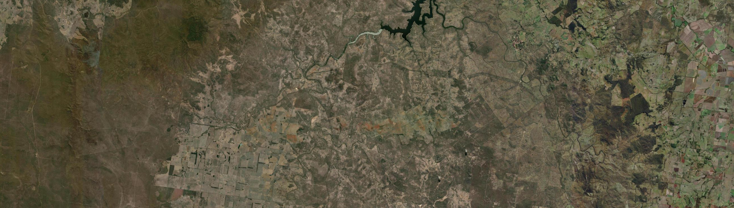 Aerial view of Brigooda, QLD