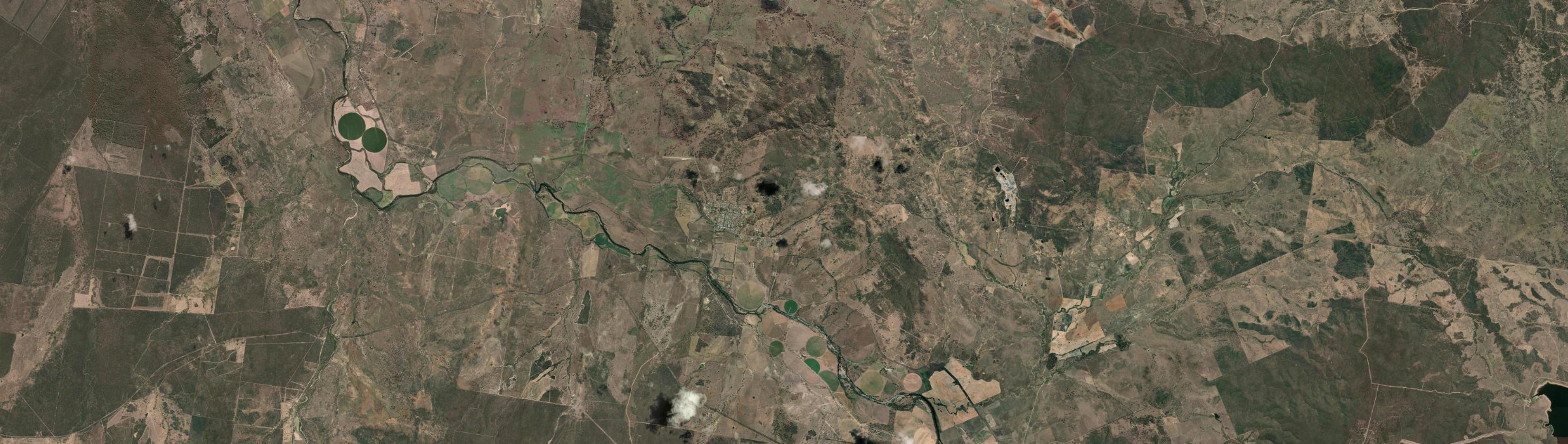 Aerial view of Texas (Qld), QLD