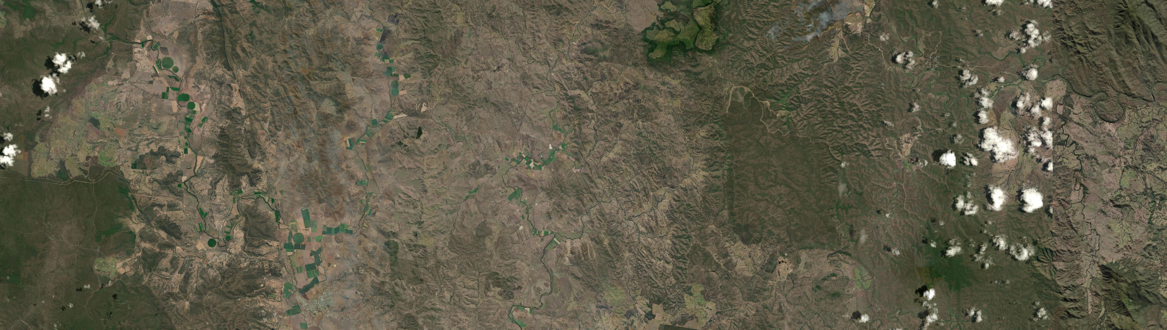 Aerial view of Bancroft, QLD