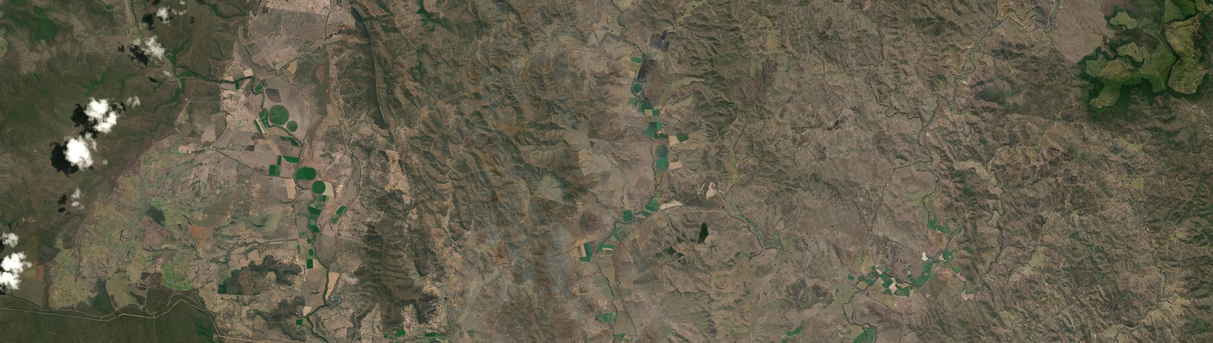 Aerial view of Mungungo, QLD