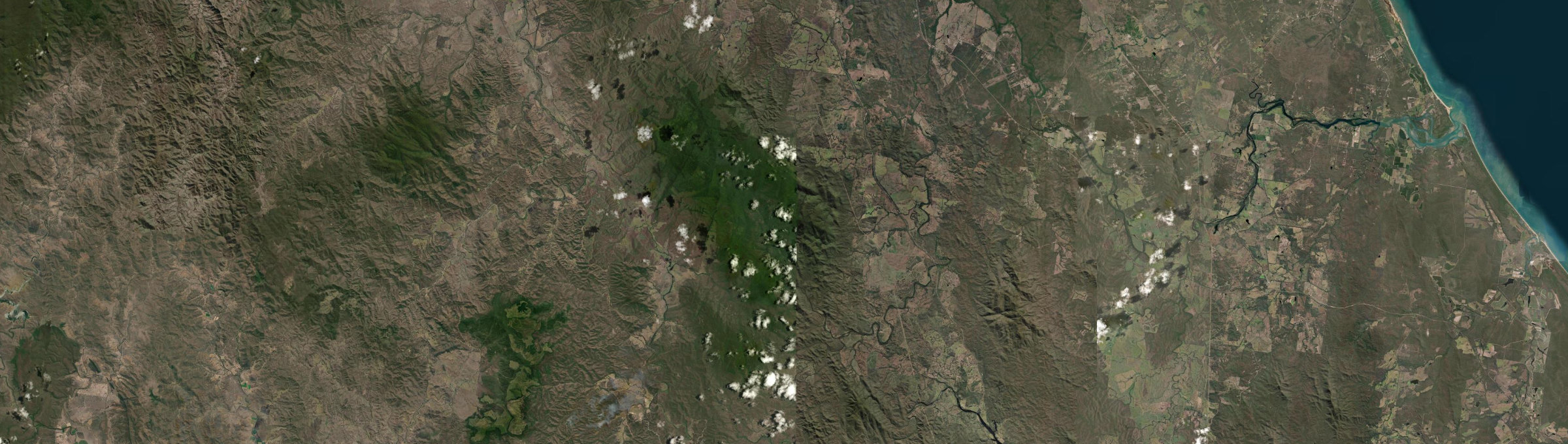 Aerial view of Gindoran, QLD