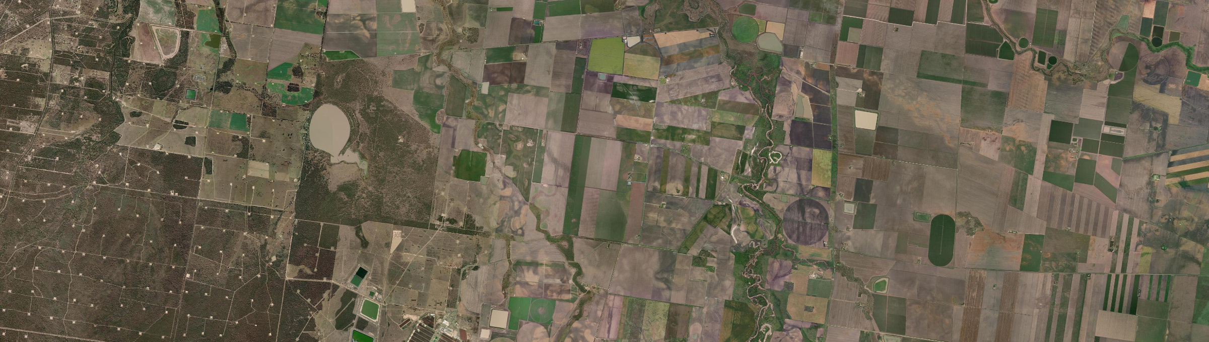 Aerial view of Springvale (Qld), QLD