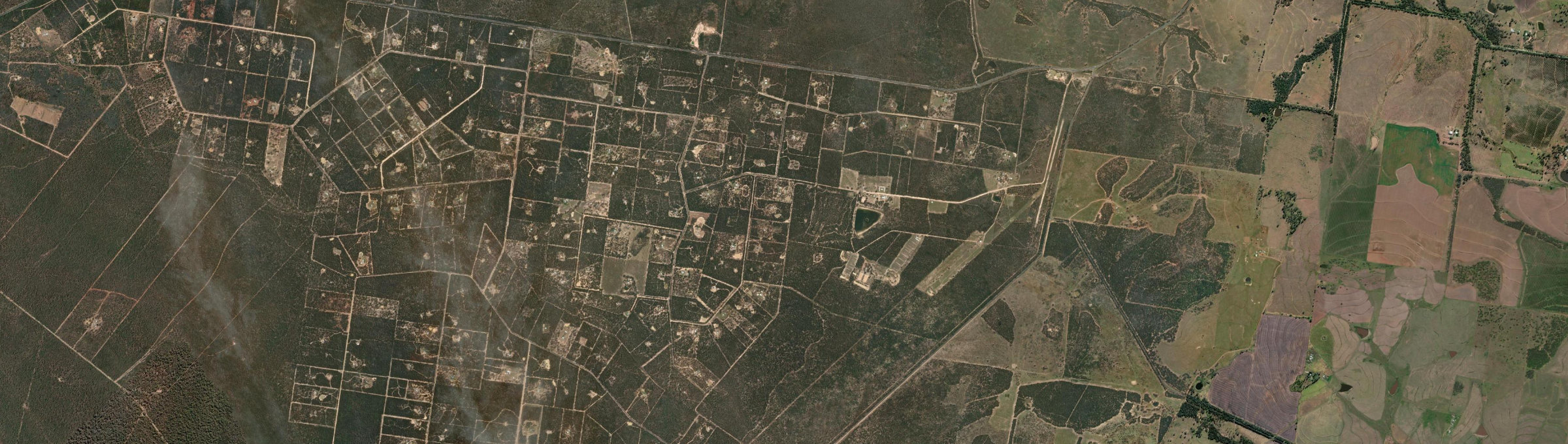Aerial view of Millmerran Downs, QLD