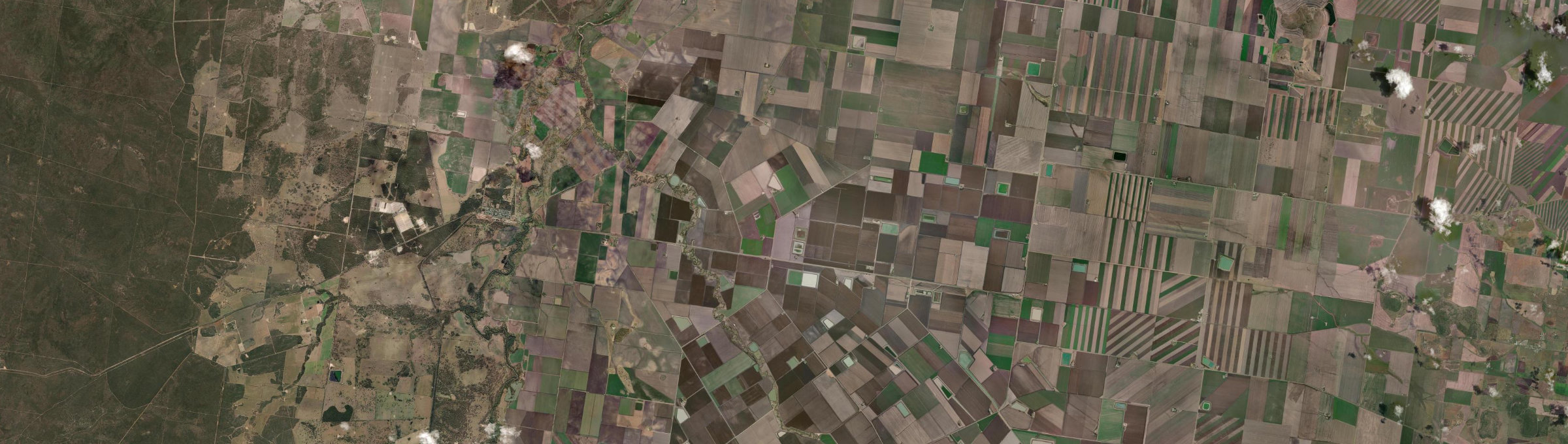 Aerial view of Nangwee, QLD