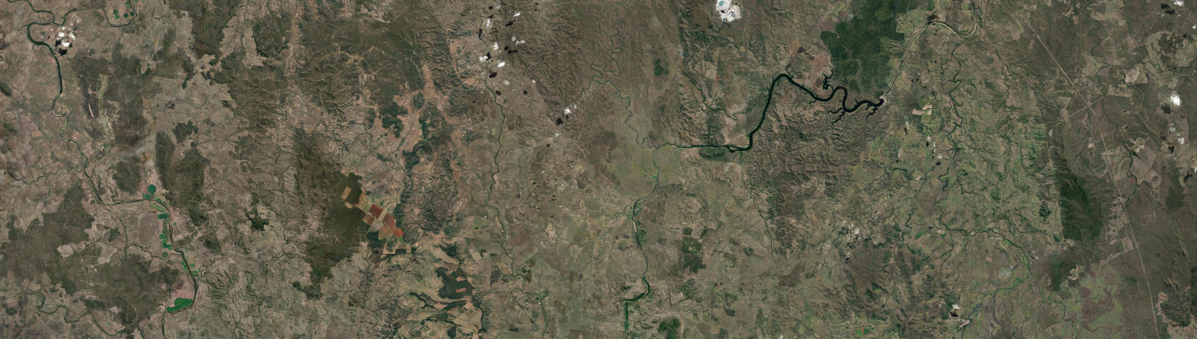 Aerial view of Yenda (Qld), QLD