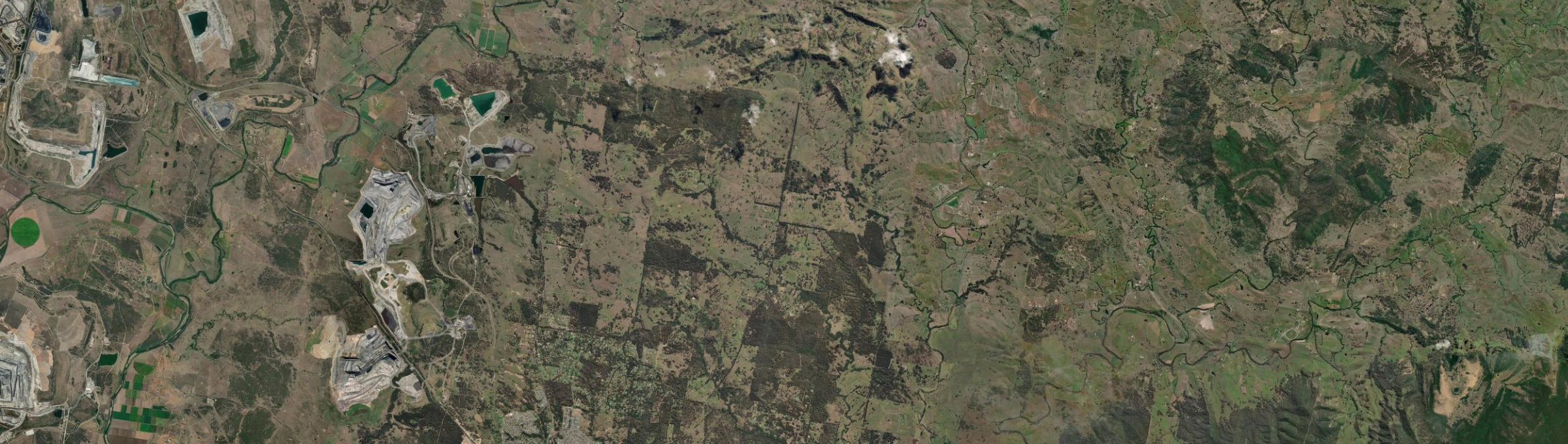 Aerial view of Dyrring, NSW