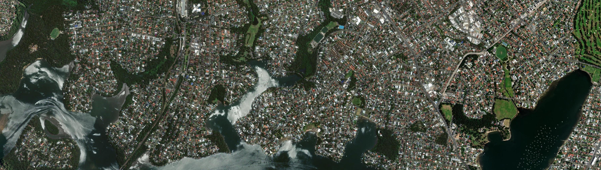 Aerial view of Connells Point, NSW