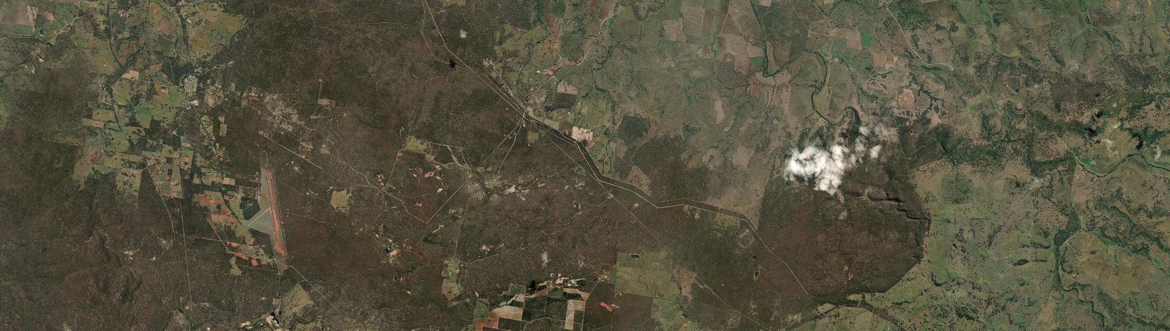 Aerial view of Stannifer, NSW