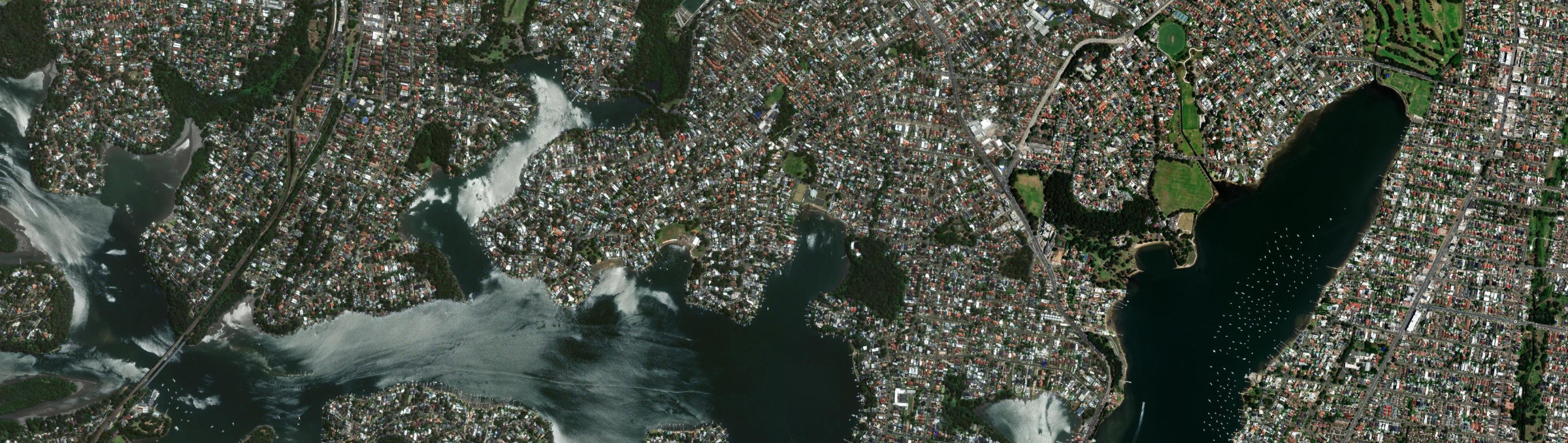 Aerial view of Kyle Bay, NSW