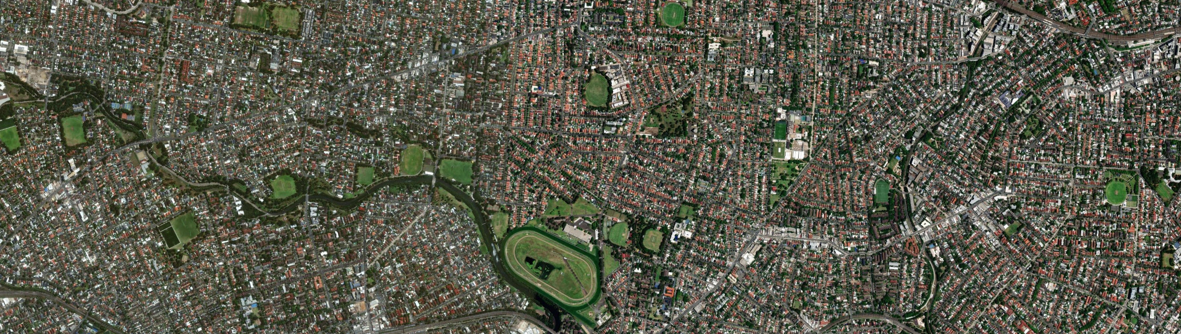 Aerial view of Ashbury, NSW