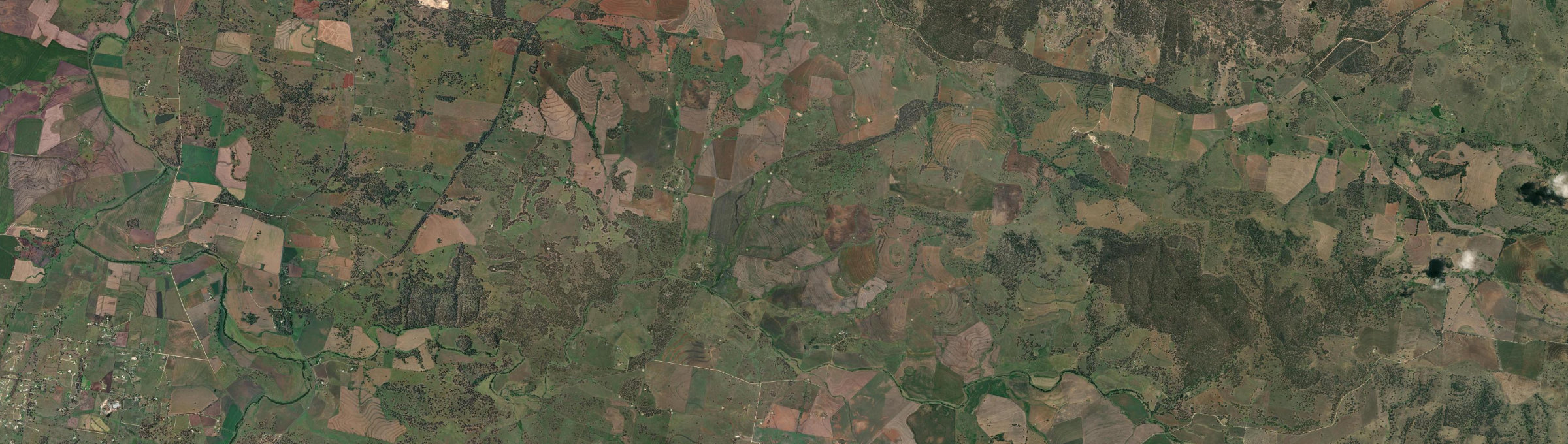 Aerial view of Swanbrook, NSW
