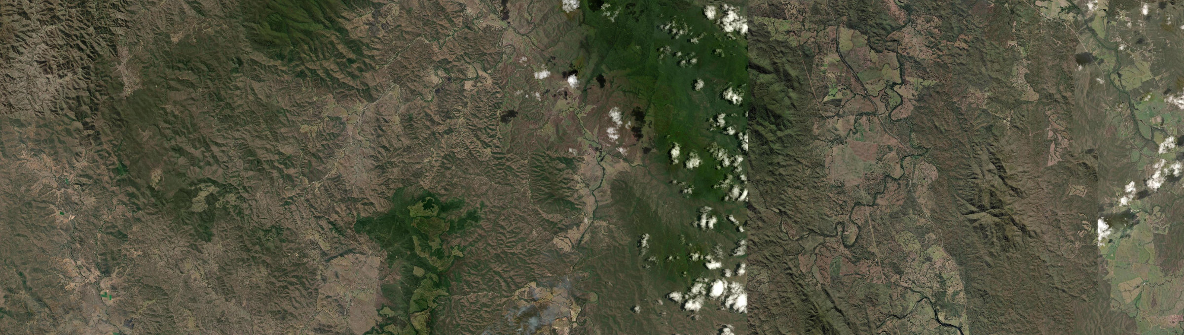 Aerial view of Dalga, QLD