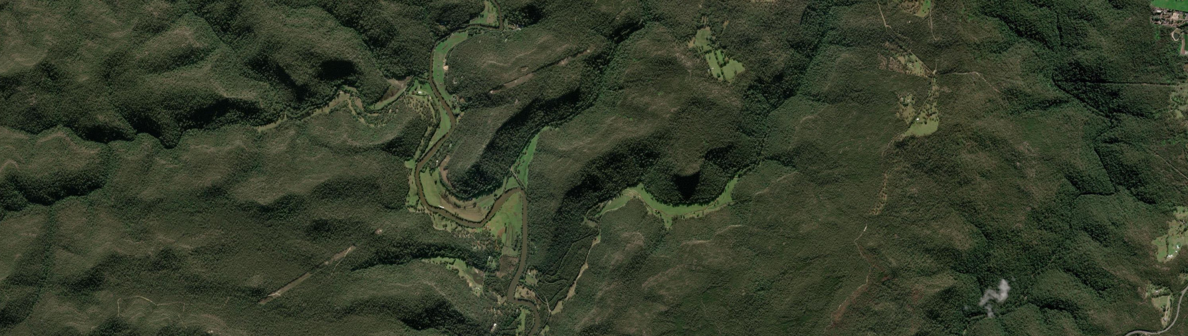 Aerial view of Greengrove, NSW