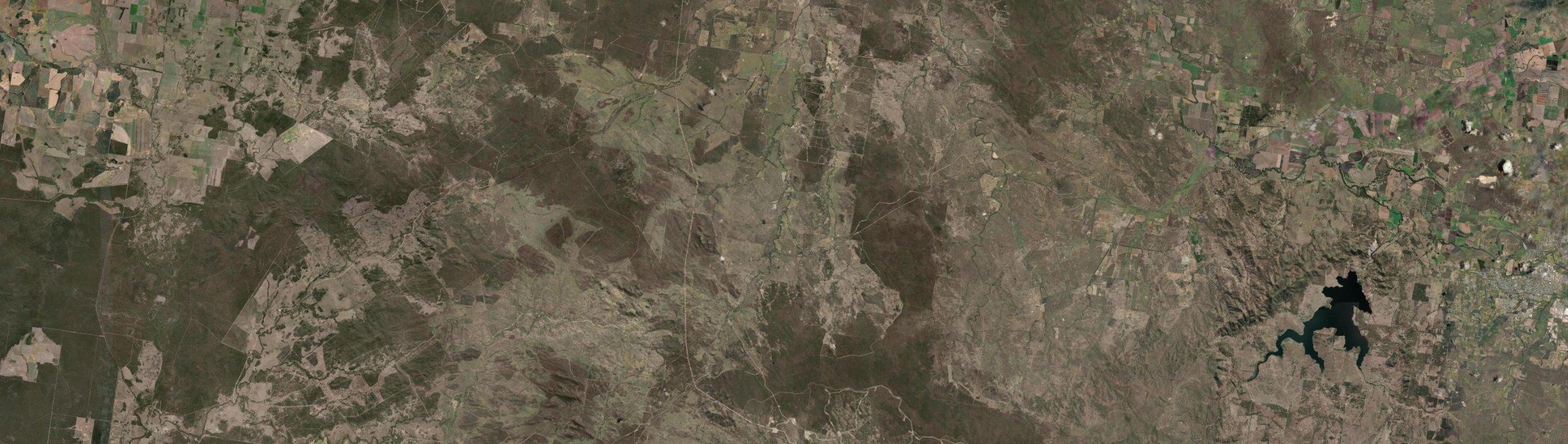 Aerial view of Karara, QLD