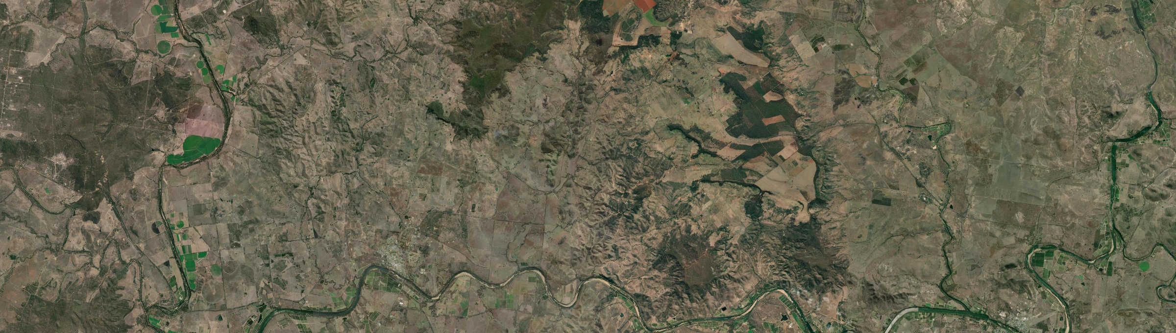 Aerial view of Philpott, QLD