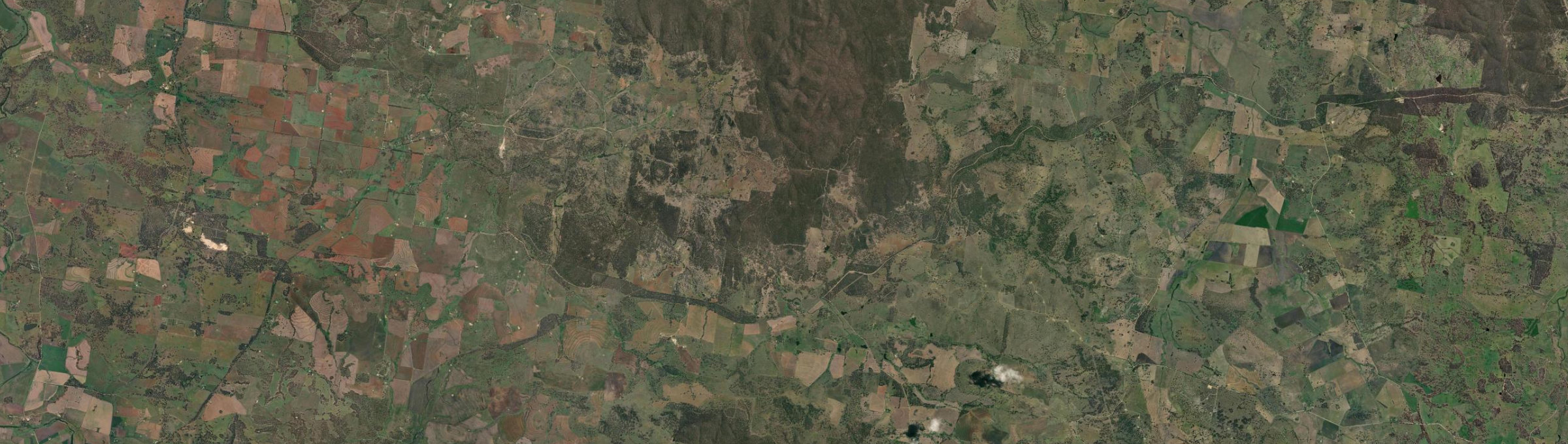 Aerial view of Sapphire, NSW