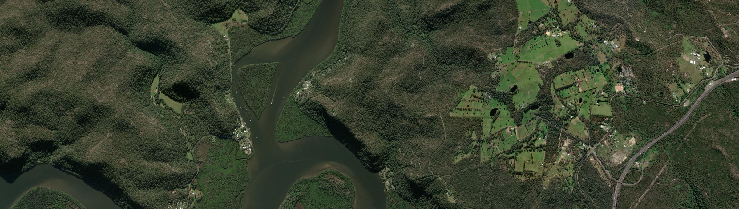 Aerial view of Wendoree Park, NSW