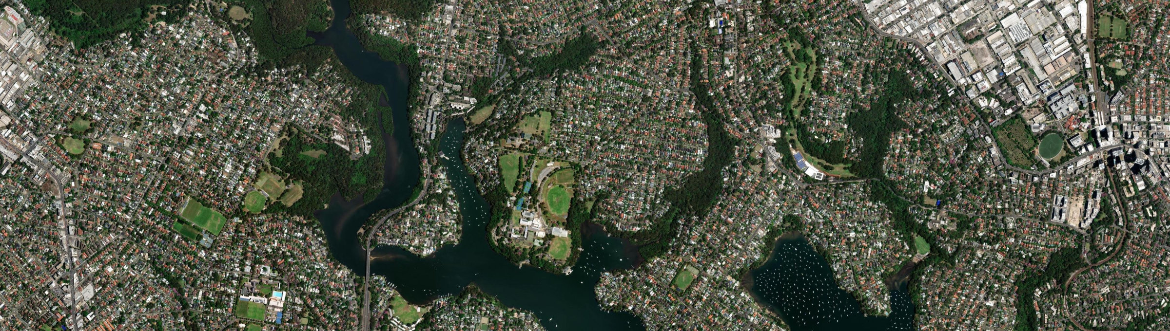 Aerial view of Riverview (NSW), NSW