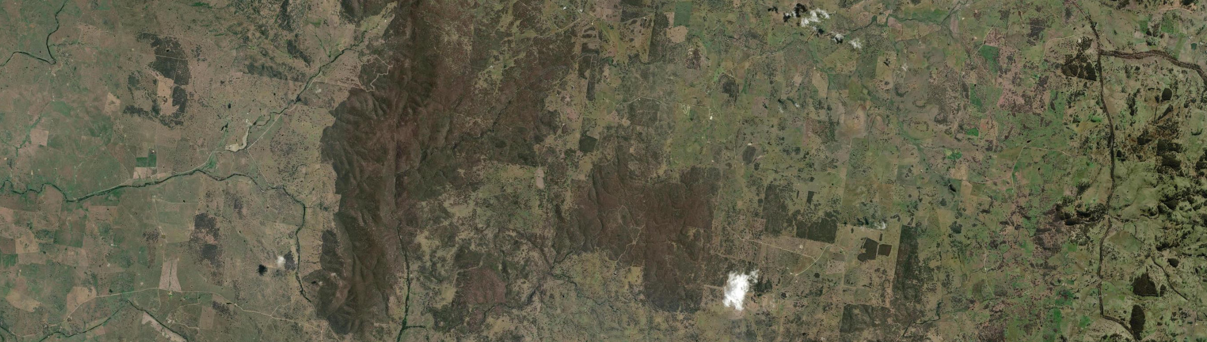Aerial view of Briarbrook, NSW