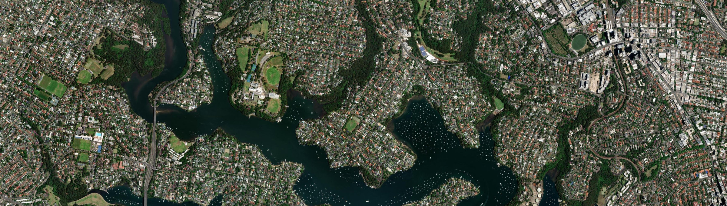 Aerial view of Longueville, NSW