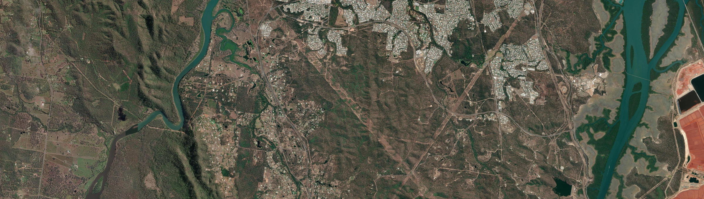 Aerial view of Kirkwood, QLD