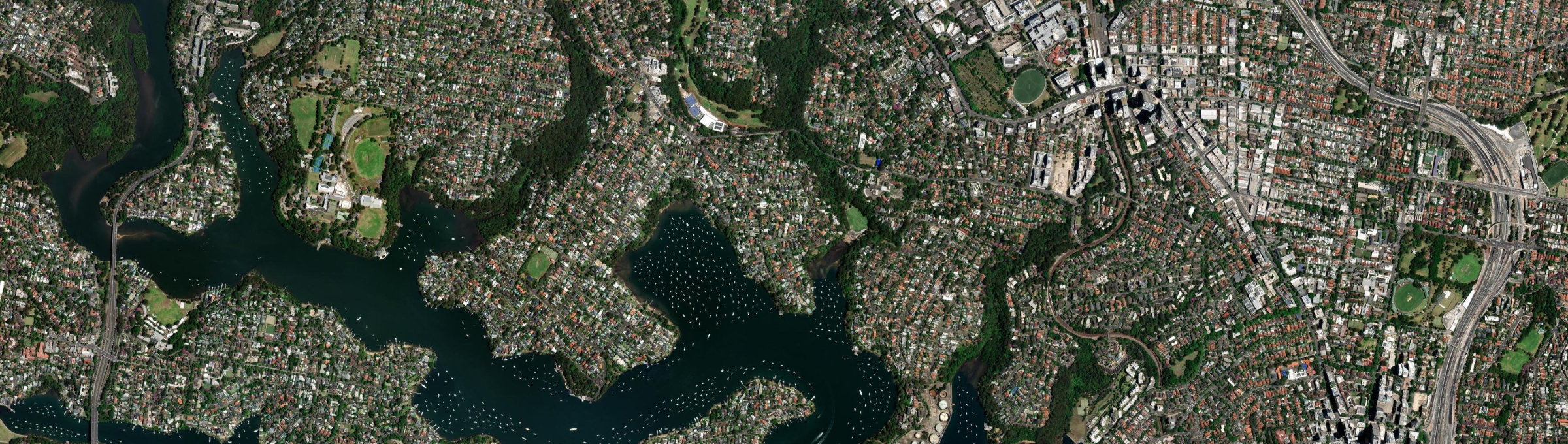 Aerial view of Northwood (NSW), NSW