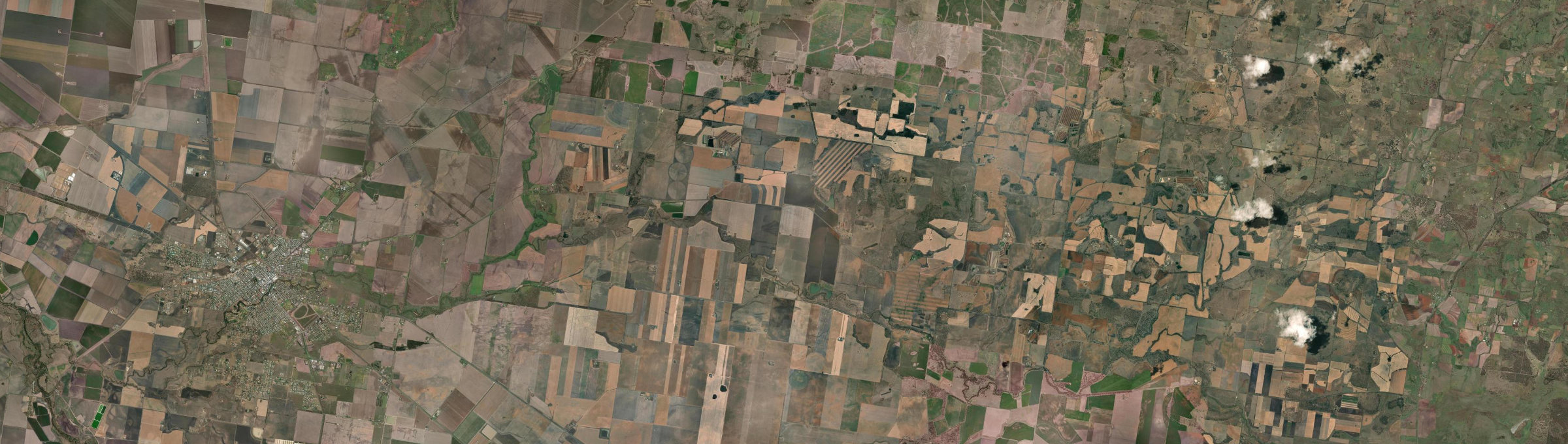 Aerial view of Irvingdale, QLD