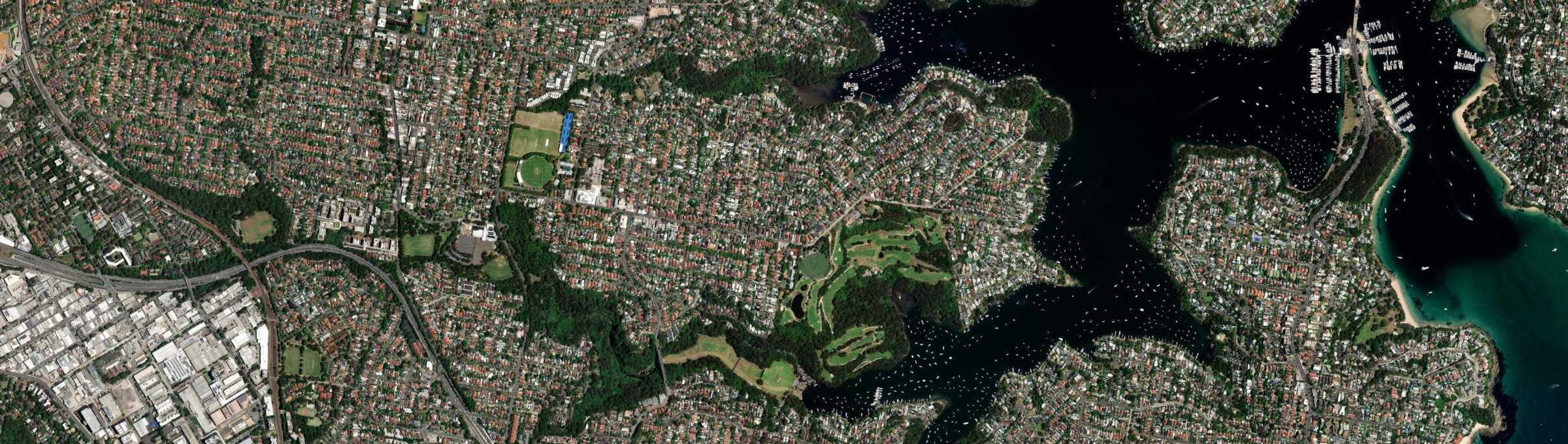 Aerial view of Northbridge (NSW), NSW