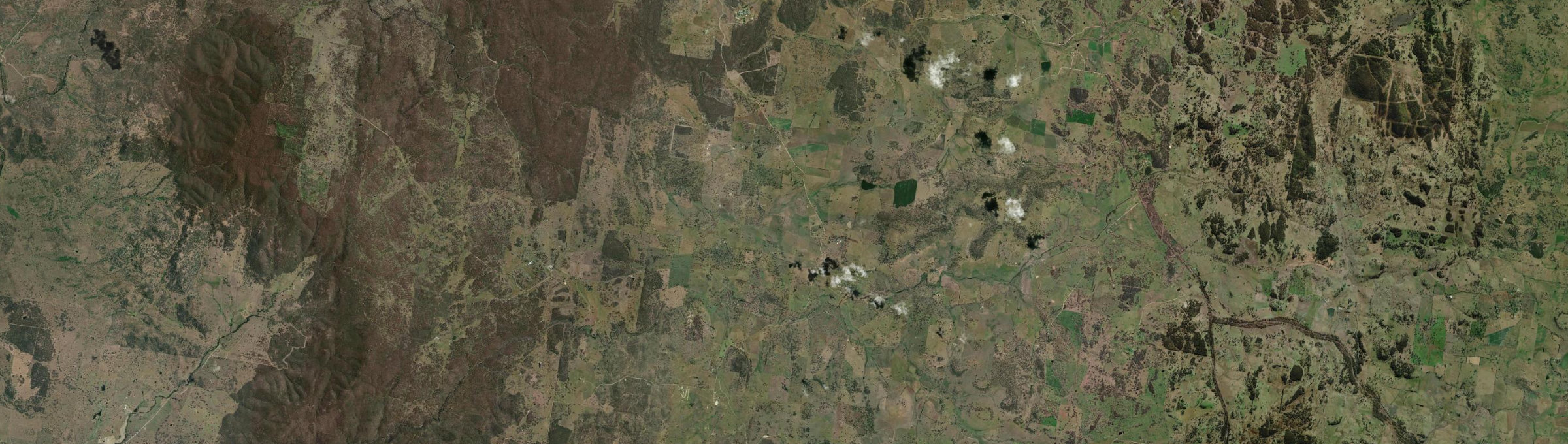 Aerial view of Tenterden (NSW), NSW