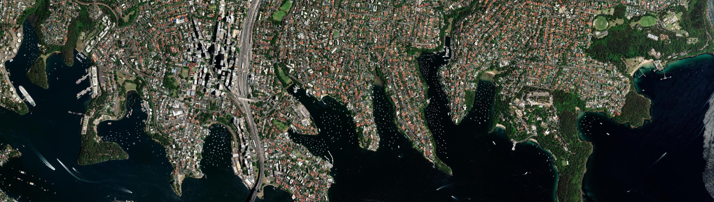 Aerial view of Kurraba Point, NSW
