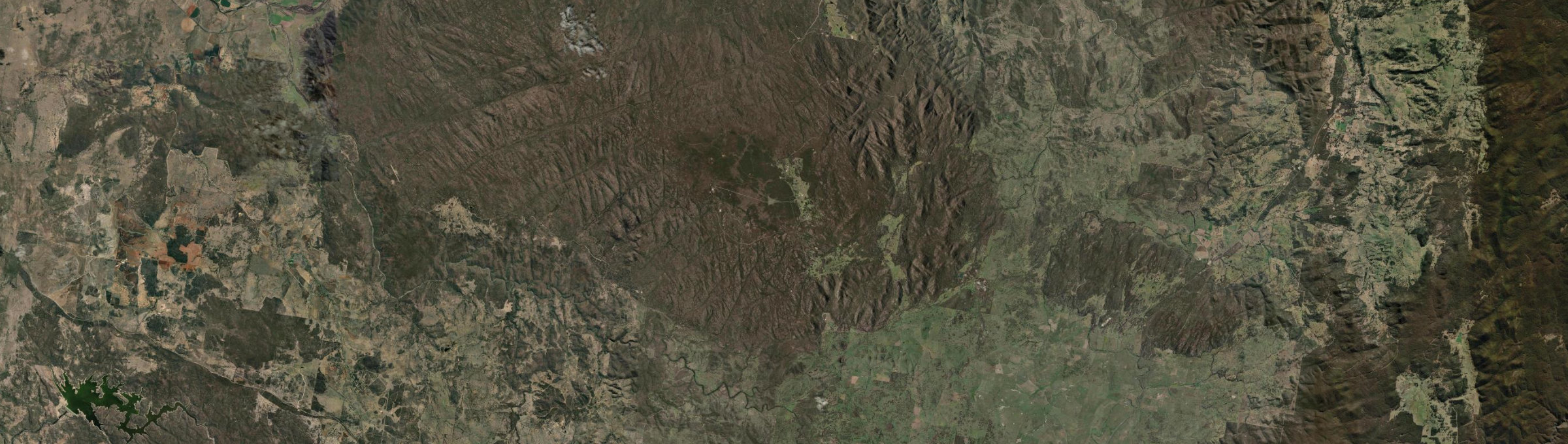 Aerial view of Torrington (NSW), NSW