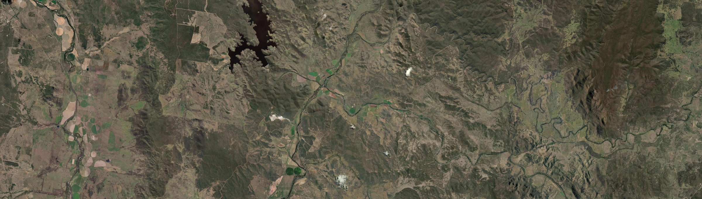Aerial view of Mingoola (NSW), NSW